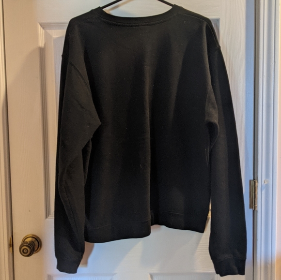 EUC HUF NYC Box Logo Crewneck Sweater Sweatshirt - Picture 5 of 7